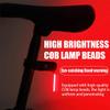 2 Pieces Universal Led Bike Flowing Taillight,Bicycle LED Dripping Tail Light for Any Type of Seatpost,USB Rechargeable,Water Resistant,Bicycle Tail Light for Safe Night Ride (Red+Green) view 2