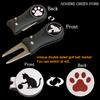 Adhere Golf Ball Markers Personlized Double Side Cute cat Logo Enamel with A Magnetic Hat Clips,A Premium Golf Gifts. (A-Ball Markers & Divot Tool Gift Set) view 2