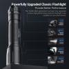 NEXTORCH TA30C MAX Tactical Flashlight High Lumens, Powerful Emergency Rechargeable Compact Bright Flashlight with 5 Modes & Strobe & Ceramic Bead Broken Window, for Outdoor Use view 2