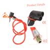 Happyyami Inflator Hose for Bicycles Antifreeze Design for Reliable Performance All Weather Quick Inflation for Bike Tires and Accessories User-Friendly Air Nozzle Configuration view 3
