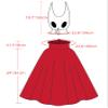 C-ZOFEK Adventure Game Mask Hood Cape Gothic Red Cloak Christmas Cosplay Costume (Red) view 3