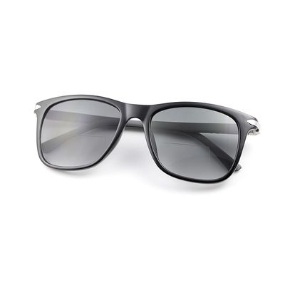 YIMI Polarized Bifocal Reading Sunglasses for Men Women Blue Light Blocking Glasses Black Lens UV Protection Outdoor Sun Readers Lightweight Driving Eyeglasses Tinted Shades Anti Glare Eyewear 1.5