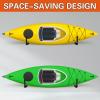 JaGely 8 Pcs Wall Mount Kayak Storage Rack 15Inch Garage Storage Heavy Duty Hooks Canoe Hanger Hooks Jumbo Arm Kayak Rack for Paddle Board, Ladder, Bicycle, Folding Chairs, Surfboard, Snowboard view 4