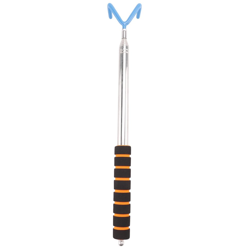 ALOEU Disc Golf Retriever Disc Golf 10 Feet Portable Telescoping Pole with Durable Hook for Outdoor Flying Disc