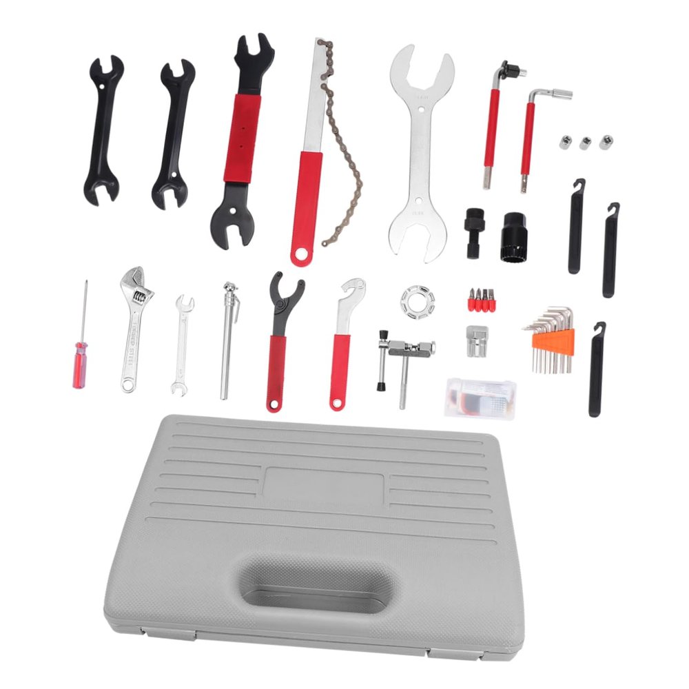 BESPORTBLE Bike Maintenance Kit Carbon Steel Repair Tools Road Mountain Bike Repair Tool Suits