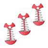Yardwe 3pcs Fish Bone Tent Pegs with Spring Hooks Lightweight Durable and Windproof Camping Stakes for Tents and Canopies Easy Installation for Outdoor Adventures view 1