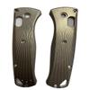 Echeson 1Pair Titanium Scales Handle Fits for Benchmade Bugout 535, CNC Handle Patch (Color : C Stonewash) view 1