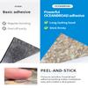 OCEANBROAD Self-Adhesive 96''x16'' Camouflage Boat Flooring Non-Slip EVA Foam Sheet Marine Grip Mat for Jon Boats Surfboard SUP Paddle Board Kayak Yacht, Camo Brown view 2