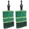Yardwe 2pcs Portable Golf Tee Storage Bag Balls Kit Balls Holder Tee Bag Pouch Men's Accessories Lightweight Storage Random Style view 1