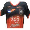 CD Aguila - El Salvador Camisa Negro Naranja Combinada, Tu equipo Favorito, El Mas Popular del Oriente de Tu Pais (X-Large) view 2