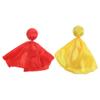 Sosoport 2pcs Portable Penalty Flags Set Red Orange Football Referee Tossing Flags for Accurate Calls for Sports Events Games Enhancing Fairness Football Activities view 2