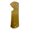 Echeson 1 Piece Custom Utem Scales Fits for Chris Reeve Large Sebenza 21, Amber PEI Handle Patch (Color : C) view 1
