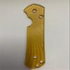Echeson 1 Piece Custom Utem Scales Fits for Chris Reeve Large Sebenza 21, Amber PEI Handle Patch (Color : C) view 2