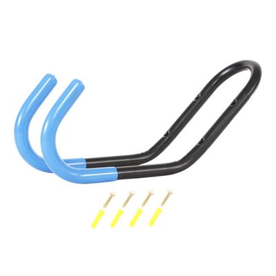 Yardwe Bike Wall Mount Rack Bike Rear Rack Storage Hanger for Garage Supplies