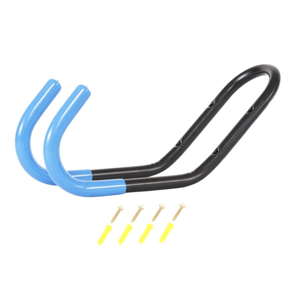 Yardwe Bike Wall Mount Rack Bike Rear Rack Storage Hanger for Garage Supplies