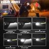AXRUNZE Headlamp Rechargeable 8 Pack, LED Headlight Flashlight Super Bright with 230 Wide Beam, 5 Modes Waterproof Head Lamp for Outdoor Hiking Running Camping view 2