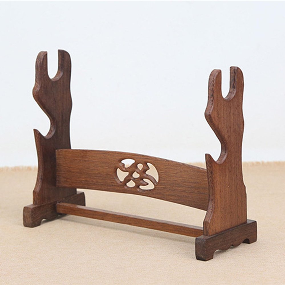 SUYUDD Sword Stand Display Sword Rack Katana Genji Japanese Samurai Blade Gladius Templar Medieval Sword Stand Holder