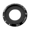 Aymzbd Hubs Nut M10 Folding Fixed Gear Bike Wheel Hubs Axle Screw, Black view 3