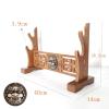 SUYUDD Sword Stand Weapon Display Stand Katana Genji Japanese Samurai Sword Blade Medieval Holder view 2