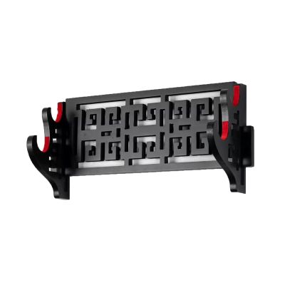 Sword Holder Wall Mount Velvet Protect Samurai Sword Display Stand Sword Bracket Hanger for Katana Wakizashi and Standard Swords