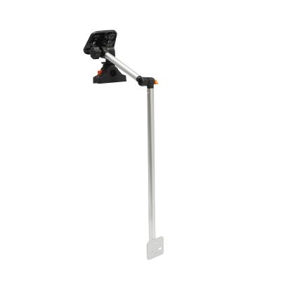 LUOSHALIYA Universal Portable Transducer Bracket, 360 Freely Rotatable Bracket, Transducer Pole, Portable Fish Finder for Fixed Fish Finder Probe Holders