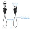 Lix&Rix Spiral Stretchable Elastic Coiled Lanyard Tool Tether Leash view 3