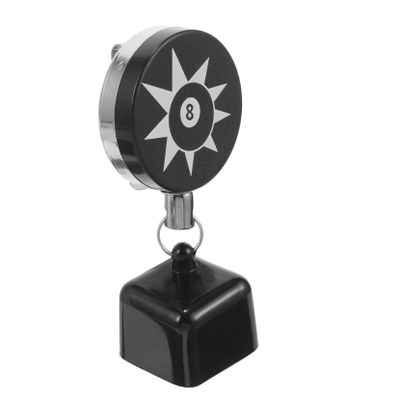 Happyyami Retractable Pool Chalk Holder Snooker Cue Chalk Holder Tool for Billiards Shock-Absorbing Design Prevents Loss and Breakage for Billiard Enthusiasts