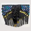 Belly Dance Hip Scarf, Sweet Belly Dance Skirt Wrap Performances Bling Sequins Tassels Belly Dancing Costume for Womens Black view 3