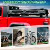 Just-V 7-Gallon Water Tank with Camping Shower for Off-Road Vehicles, Pick-up Trucks,SUV,Outdoor Activities Water Supply Construction Black Roof Rack Mount view 3