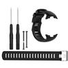 INF Band for Suunto D4 / D4i, Classic Replacement Soft WristBand for Suunto D4 / D4i Novo Watch, Fits 5.7 inches-8.6 inches (145mm-220mm) Wrist with Remove Tool 6-Pieces view 1