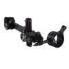 Compound Bow Sight Carbon Fiber Bar Micro Adjustable Bow Sight T Shape Single Pin Target Sight (Bow Sight) view 1