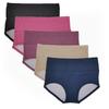 5 Pack Plus Size High-rise Women's Panties Polka Dots Printing Women's Briefs Shapewear (US, Alpha, X-Large, Plus, Regular, 1) view 1