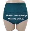 5 Pack Plus Size High-rise Women's Panties Polka Dots Printing Women's Briefs Shapewear (US, Alpha, X-Large, Plus, Regular, 1) view 4