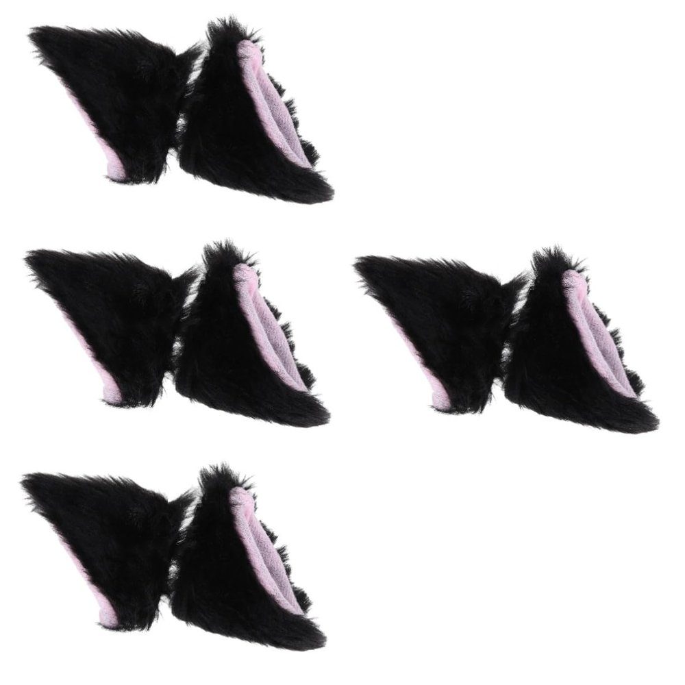 BESPORTBLE 4pairs Helmet Decorations for Cat Ear Beanie Helmet Accessories Unique Cat Ear Adornments
