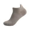 Ankle Athletic Running Socks Cotton Low Cut Sports Tab Socks for Men and Women Men's Running Ankle (Grey, One Size)