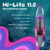 Perception - Hi Life 11 Kayak - Sit on Top Kayak - SUP/Paddleboard Hybrid Boat - Seat Storage/Cooler - 11 ft - Mystic view 3