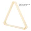 2Pcs Billiard Ball Frame, Thicken Professional Billiards Triangular Frame, White Lightweight Plastic Snooker Ball Triangular Rack, Vintage Style Billiard Tripod Snooker Balls Rack Accessories for Gym view 2