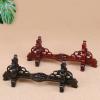 SUYUDD Wand Stand Black Wood Mini Samurai Sword Stand Wakizashi Tanto Blade Holder Dagger Dispaly Stand Short Sword Rack view 3