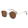 HPIRME Asymmetrical Round Sunglasses Women UV400 Shade Sun Glasses Beach Outdoor Driving Eyewear,2,One size view 1