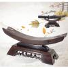 SUYUDD Wooden Sword Stand Samurai Holder Display Holder Stand Organizer for Katana Collection Rack, 30cm view 2
