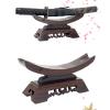 SUYUDD Wooden Sword Stand Samurai Holder Display Holder Stand Organizer for Katana Collection Rack, 30cm view 3
