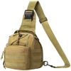 HOW'ON Hunting Backpack Waterproof Sling Shoulder Bag Small Carry Pouch Khaki view 1