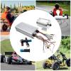 DOONARCES 3000W 72V BLDC Motor Kit High Speed DC Brushless Motor Kit with 3 Speed Brushless Controller&Reverse Function for Electric Scooter Go Karts E-Bike Motor Parts, 4900r/min (3000W 72V) view 3