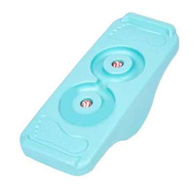 Kids Sensory Training Rocking Board, Anti Slip Plastic Kids Rocking Seesaw Balance Board Improve Balance Ability Training Board for Childs (Light Blue)