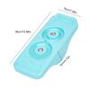 Kids Sensory Training Rocking Board, Anti Slip Plastic Kids Rocking Seesaw Balance Board Improve Balance Ability Training Board for Childs (Light Blue) view 2