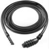 MARQUE Straight Combination Bike Lock Cable - 3/8 inch (5FT, 10FT, 15FT, 25FT) Resettable Combination Lock, Anti-Theft Security Cable for Bicycles, Kayaks, Paddle Boards, Gates&Outdoor Gear (25 FT) view 1