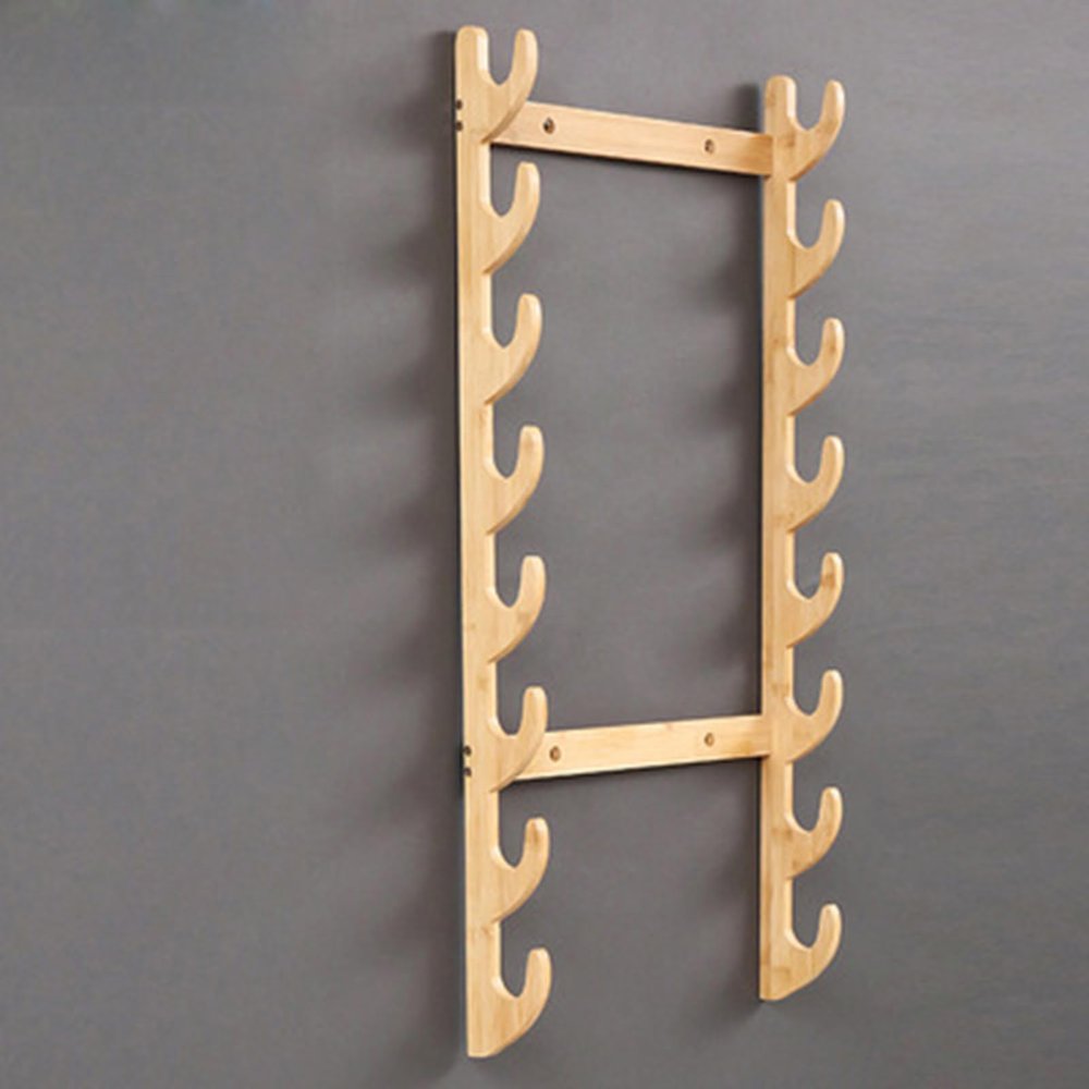 SUYUDD Sword Holder Wall Mount Samurai Sword Katana Wakizashi Display Holder Stand Bracket Hanger 1-13 Tier