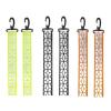 cdar Reflective Strap, Reflective Strap with Hanging Buckle High Visibility Outdoor Climbing Camping Cycling Safety Reflector Backpack Keychain Pendant Mix Color view 1