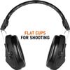 ACE Schakal MIL-I Ear Muffs - Hearing Protectors According to Military Standard for Hunting & Shooting - Tactical & Robust - Black view 2