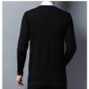 UNeedVog Men's Pullover Sweaters V-Neck Slim Fit Knitted Jumpers Casual Long Sleeve Solid Sweater view 3